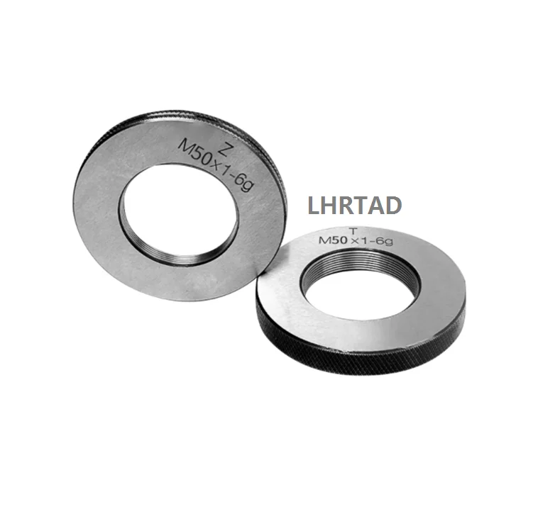 Screw Ring Gauge Thread Gauges Measure Tool 6g M34 to M40 GO/No GO(TZ) metric standard thread ring gauge M41 to M46 M47 M48 -M50