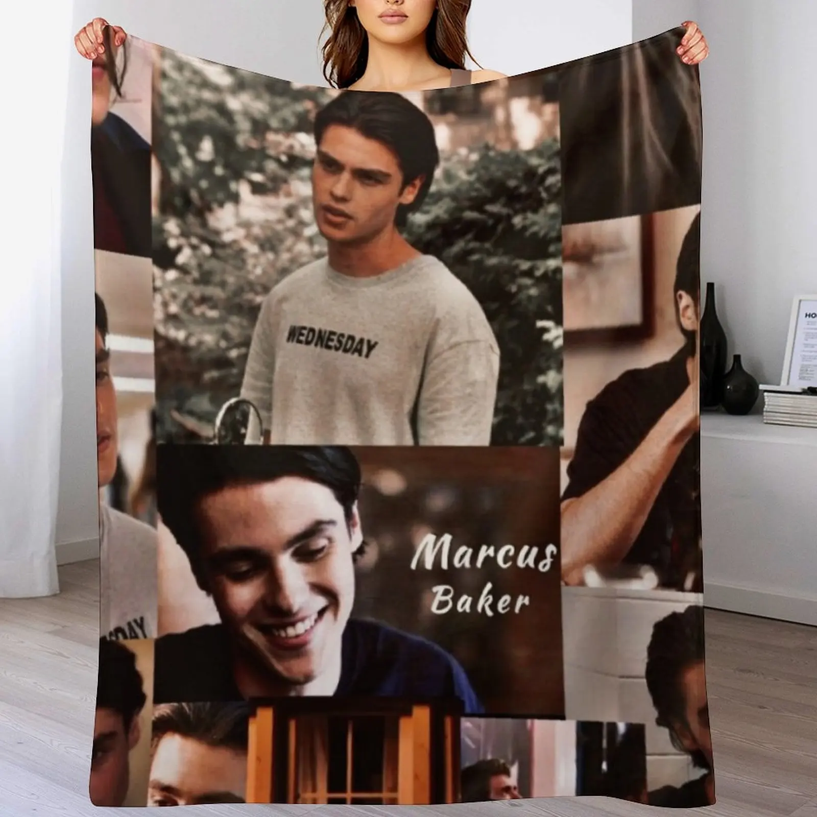 

Marcus Baker Collage Throw Blanket Decorative Beds Sofas Decoratives Designers Blankets