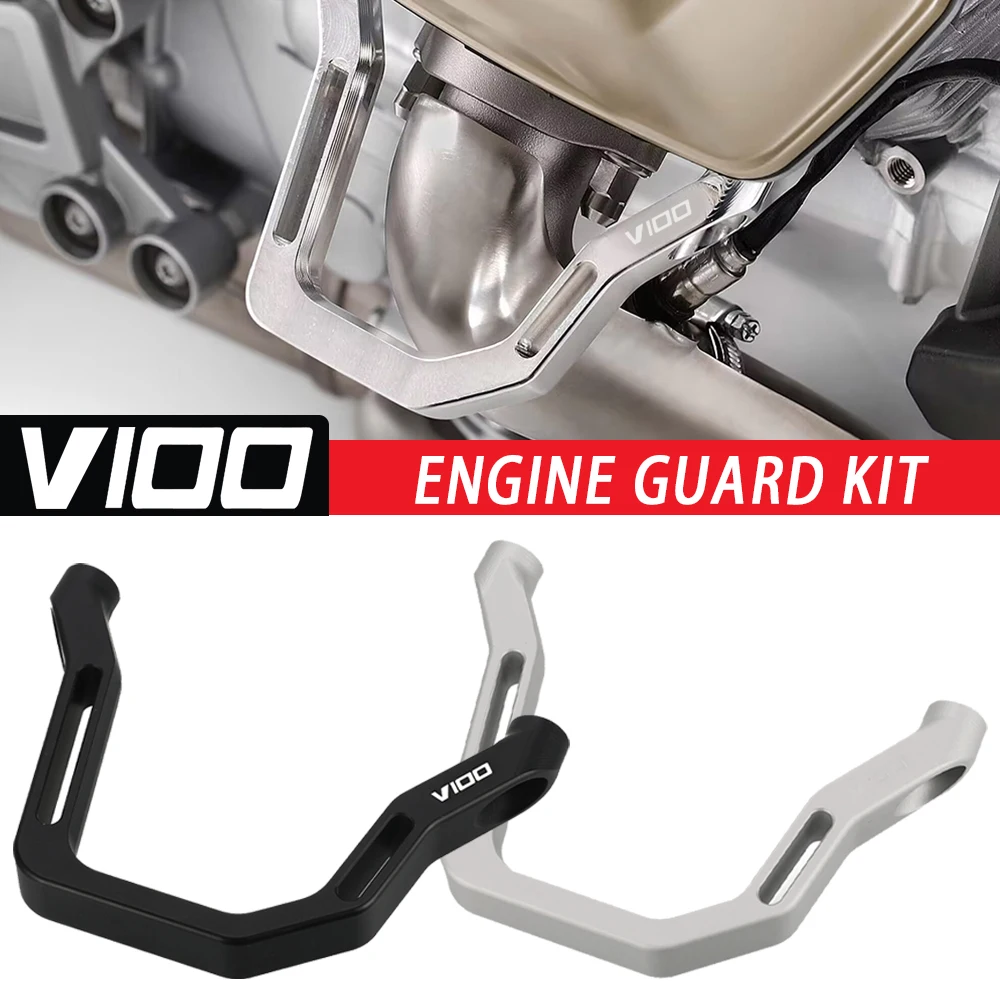 

FOR Moto Guzzi V100 Mandello V 100 Mandello S v100 2023 2024 Motorcycle 2025 2026 Engine GUARD KIT Engine Frame Crash Protection