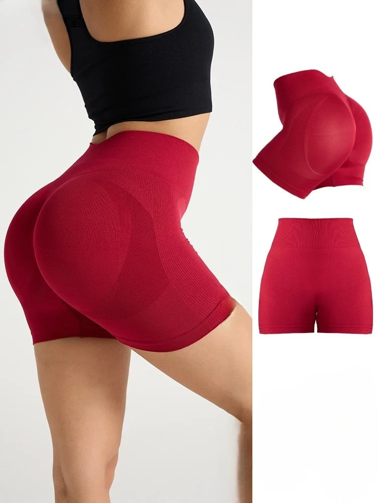 

Шорты для йоги, черные женские брюки, средняя полая укороченная одежда с перфорированным ледяным шелком и разрезом, глянцевые ноги, забавная атмосфера на Хэллоуин