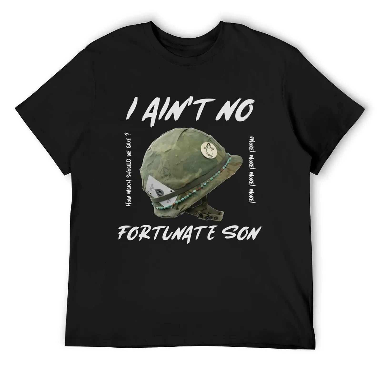 I Ain_t No Fortunate Son CCR T-Shirt plus sizes anime clothes korean fashion mens graphic t-shirts