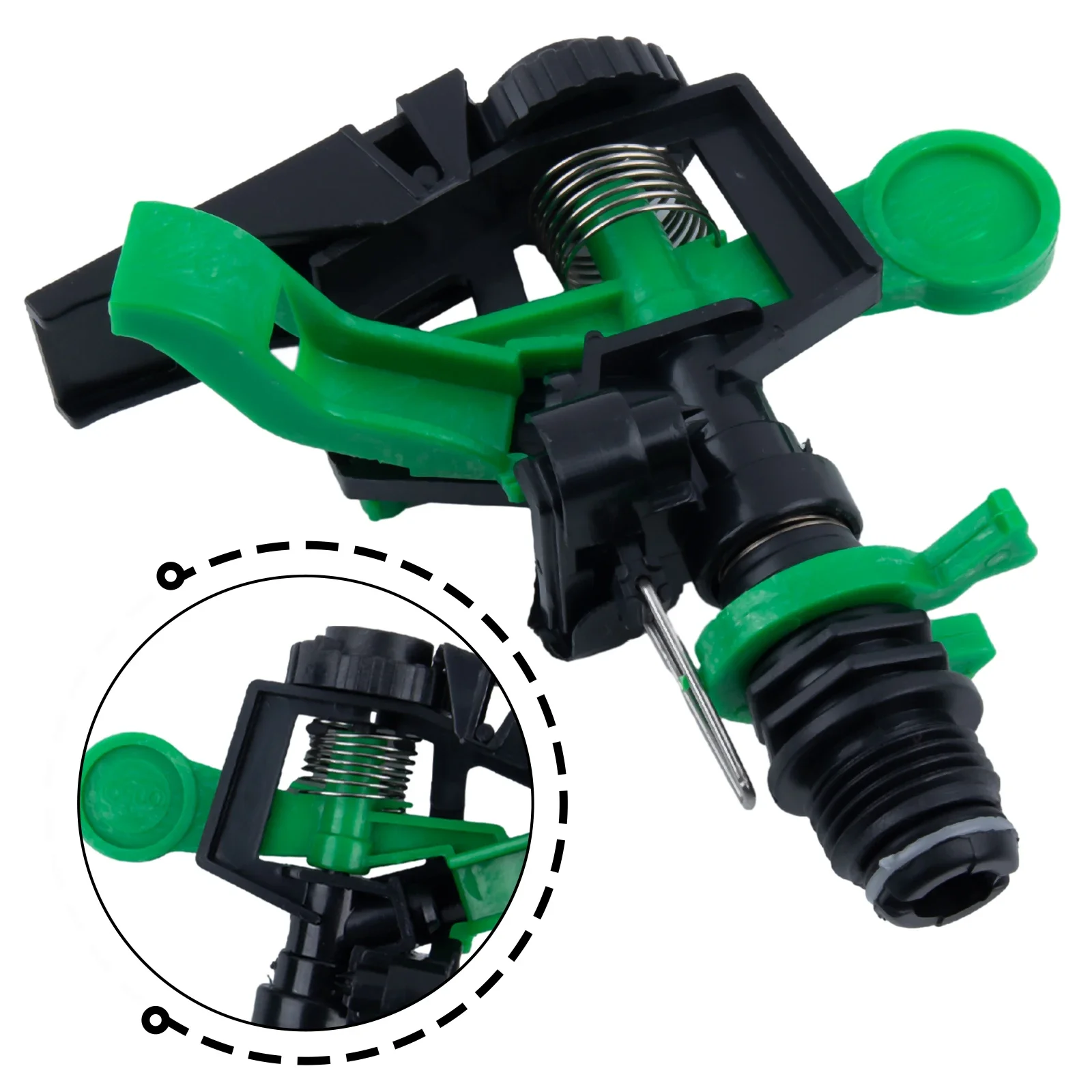 

5Pcs For 360 Degree Adjustable Sprinkler Heads Effective for 34Ft and 60Ft Irrigation in Agricultural and Garden Spaces