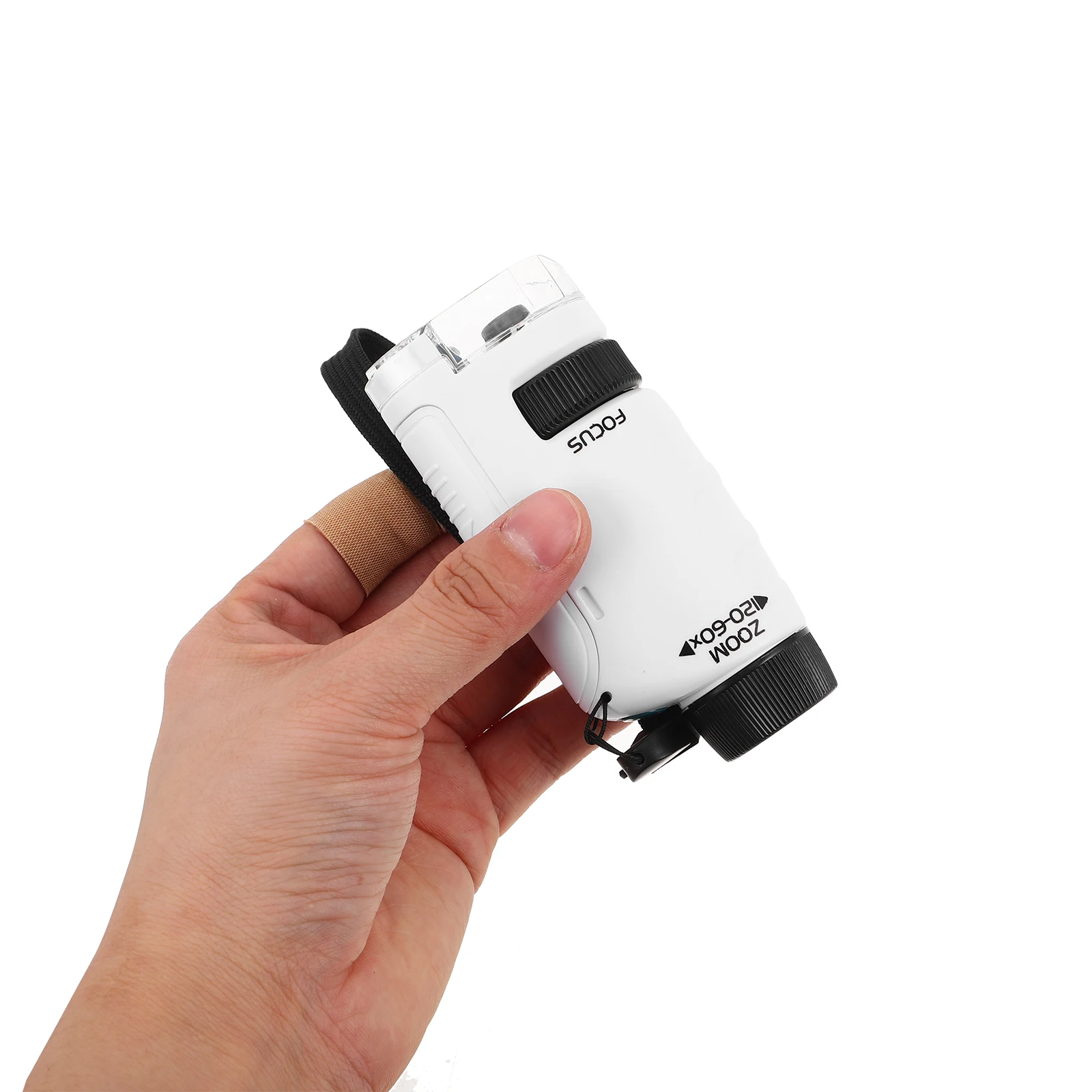 1 Set Kit scientifico tascabile mini portatile per microscopio per bambini per bambini che imparano l'esplorazione della biologia Strumento per giovani scienziati