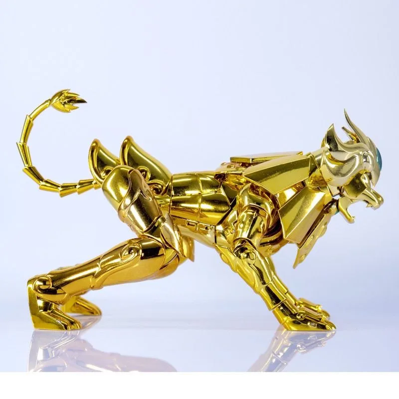 Em estoque, a forma do manto celestial leo cs aorea puse 24k manto montar modelo estático figura de ação coleção presentes