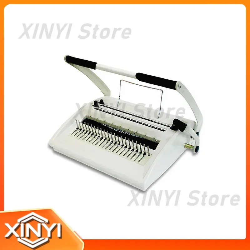 for CYST800 Plastic Spiral Comb and Wire 3:1 2-in-1 Punching and Binding Machine A4 Size Base Vertical Punching Paper