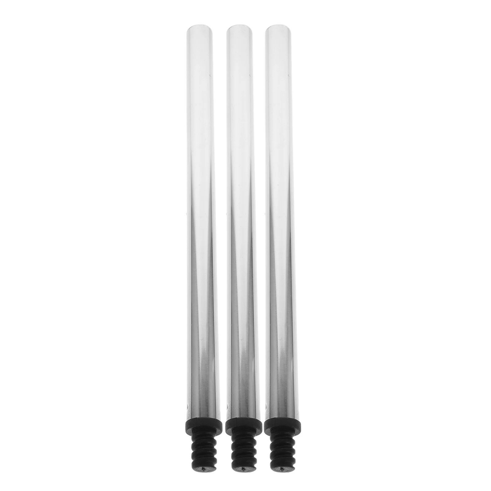 3 Pcs Toilet Brush Accessories An Fittings Screw Connector Scrub Handles Sticks Pole Attachments Appendix Replace