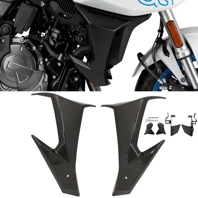 

Motorcycle Downforce Naked Frontal Spoilers Winglet Aerodynamic Wing Front Spoiler Kit For Suzuki GSX8S 2025 GSX 8S 2023 2024