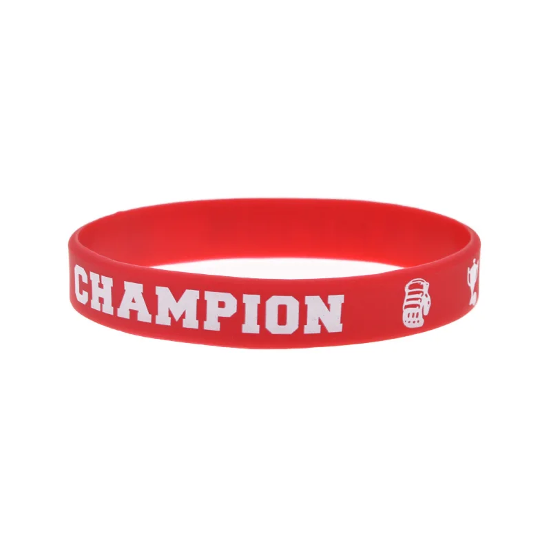 1 PC Baseball and Hockey Silicone Bracelet Sport Gift Bangle Rubber Inspirational Wristband Wristbands 6 Colors