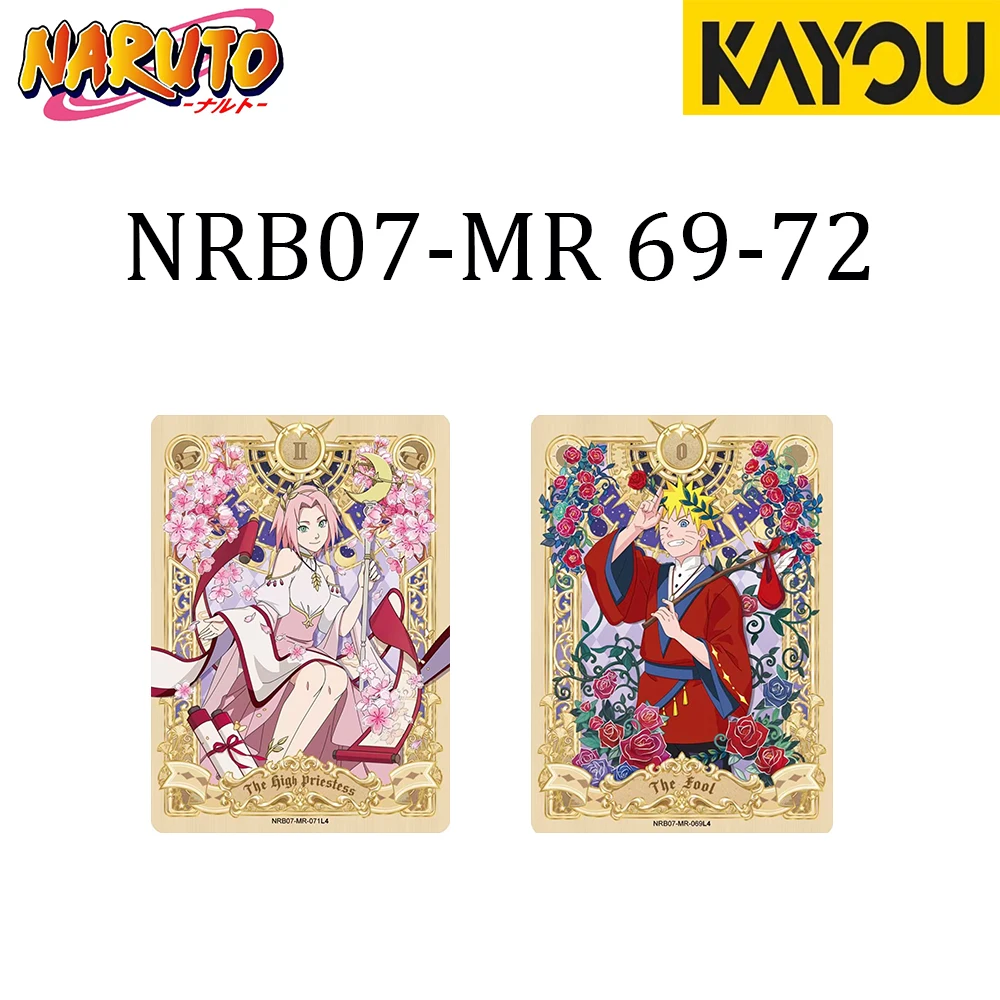 Kayou Naruto Karte NRZ06\NRZ07\NRB07\NRB08 Komplettes Set Echte Anime-Sammelkarten Spielzeug & Geschenke für Fans – Detail 3