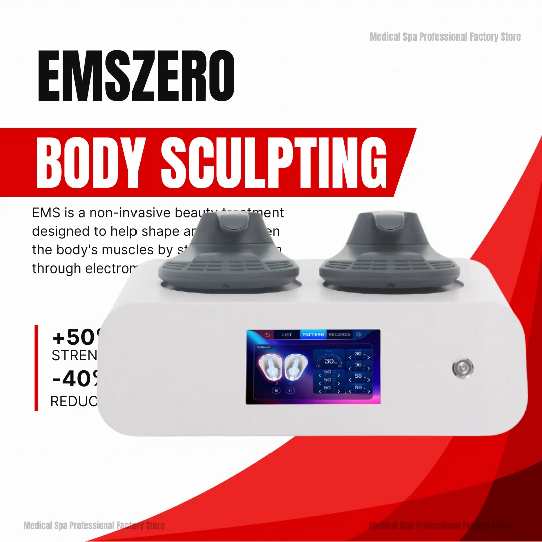 2025 Nova Upgrade Portable 6500w 200Hz EMS Body Sculpting Machine Emszero NEO Hi-emt Body Contouring Device