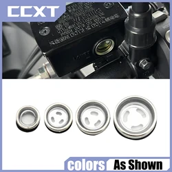 Motorcycle 10/12/14/18mm Master Cylinder Brake Pump Oil Window Mirror Sight Glass Rubber Gasket For KTM Honda Kawasaki Ymaha BWM