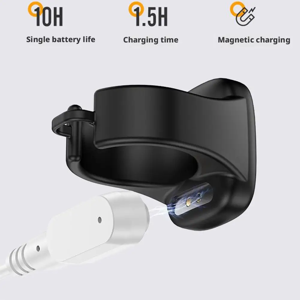 Wireless Fingertip Remote Control Magnetic Charging Mini Finger Remote Control 10m Effective Distance For Tiktok Watching Video