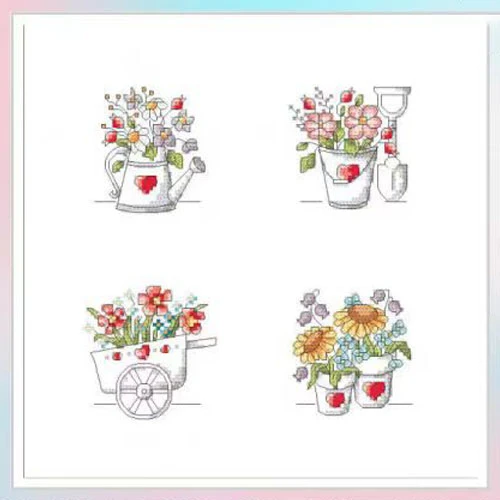 

768 Cross Stitch Kits Sets For Embroidery Cross-stitch Cross Stitch Complete Kit Stich Cross Stitch Set Needle Arts & Craft DIY