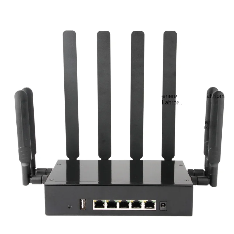 5G Wireless WiFi 6 Router with Firewall New Home Dual-Band High-Speed 4 Antennas 4 LAN Ports