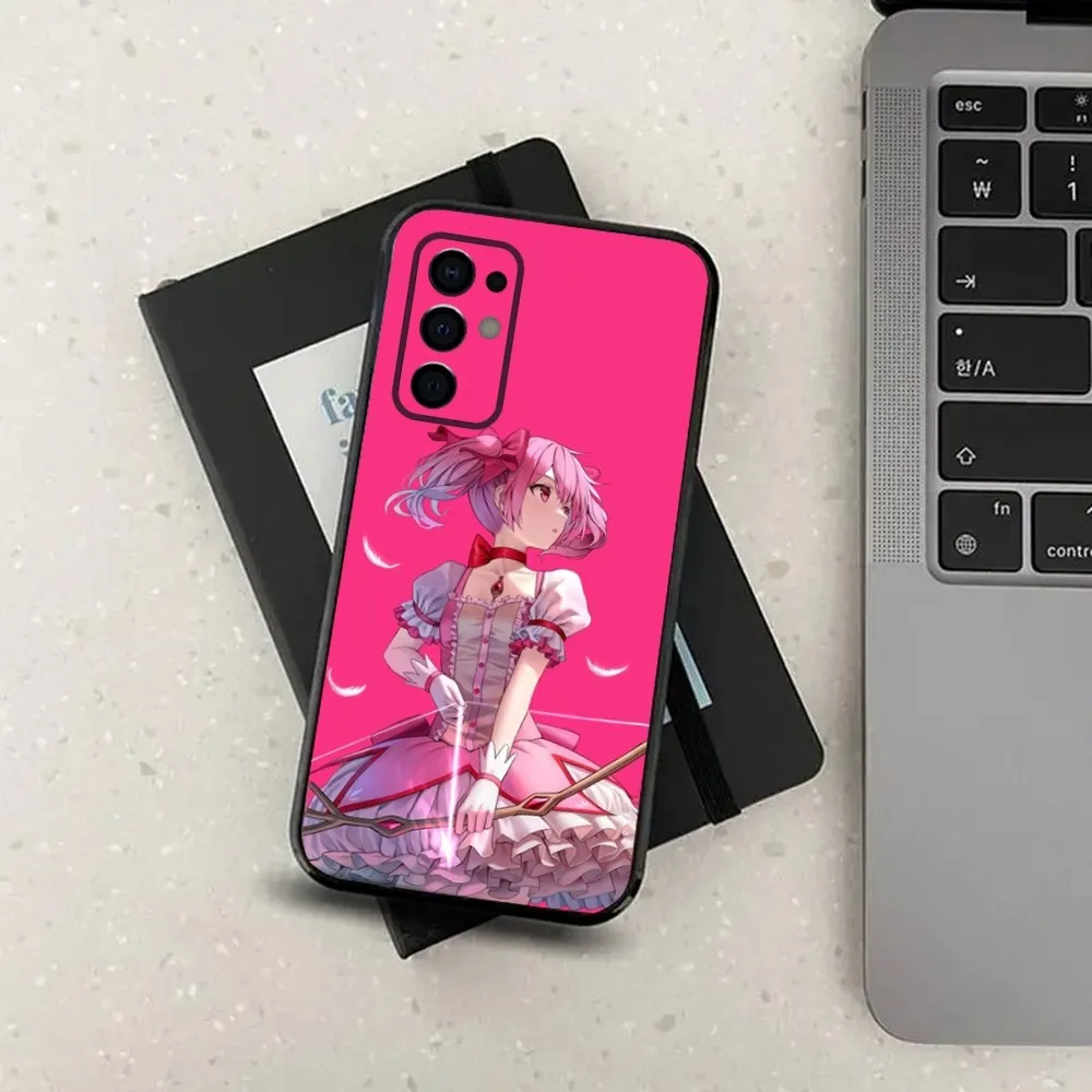 Anime Puella M-Madoka Magica Phone Case For Samsung S24,S21,S22,S23,S30,Ultra,S20,Plus,Fe,Lite,Note,10,9,5G Black Soft Cover