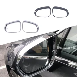 For Lexus NX 250 260 350h 350 F 2022 2023 2024 ABS Chrome Side Rearview Mirror Eyebrow Covers Trim Car Styling Accessories Frame