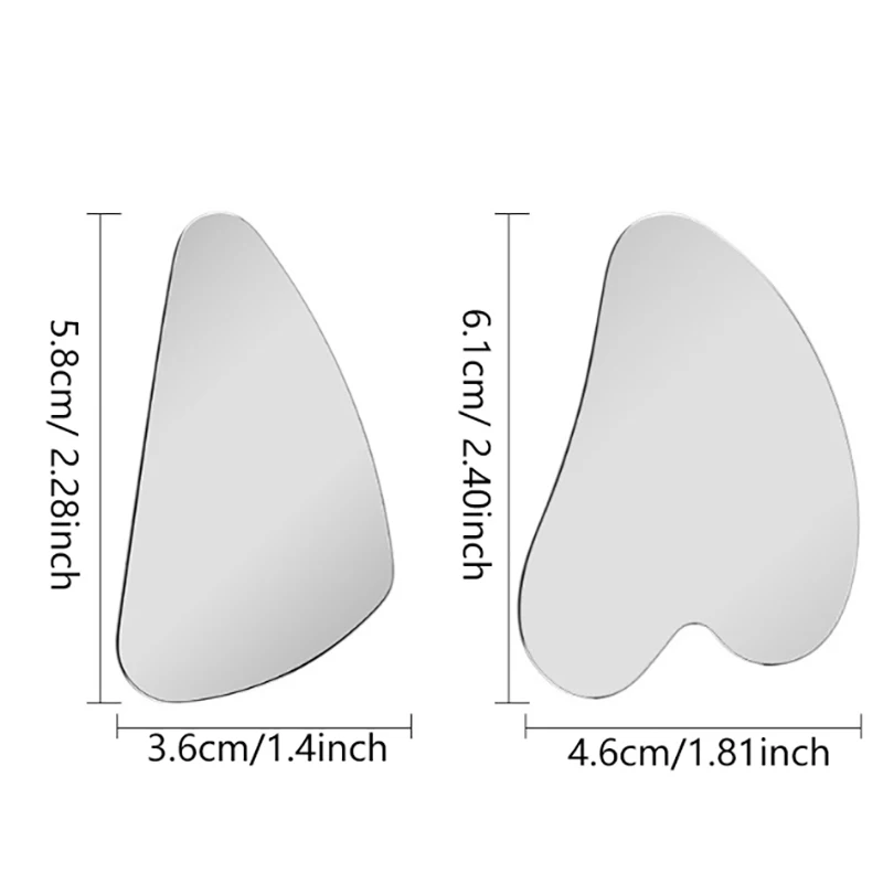 1 Stuk Roestvrijstalen Haarfollikel Reinigende Mee-Eter Schraper Gua Sha Scraper Massager Voor Gezichtsverzorging Board Face Massager