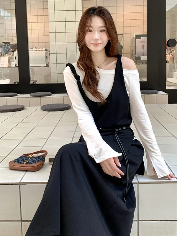 romantique-decontracte-oulder-bared-ensemble-femmes-2025-printemps-automne-design-sens-debardeur-t-shirt-f-jupe-t-shirt-piece-ensemble