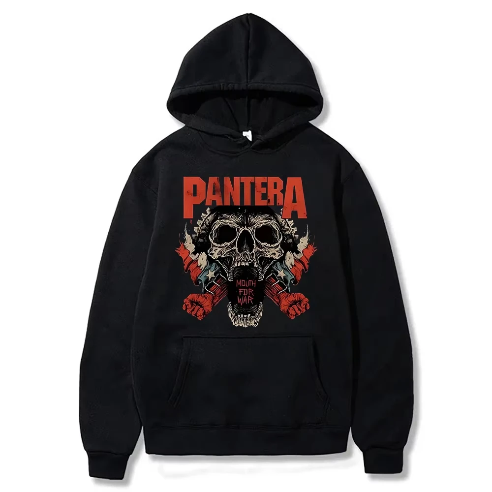 

Винтажные толстовки с капюшоном Pantera Band Rock для женщин/мужчин, толстовки большого размера, пуловеры High Street Funko Pop, одежда с графическим принтом