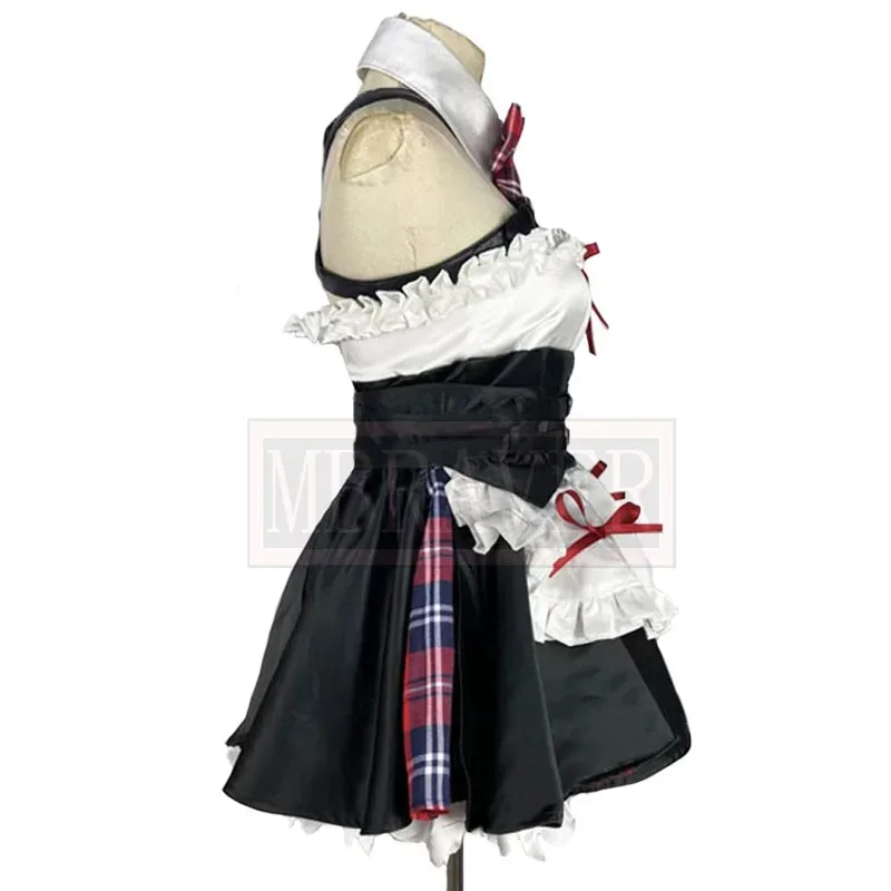 

DY20VTuber Hololive Sakamata Chloe Maid Dress Cosplay Costume Uniform Christmas Halloween Custom Made Any Size25