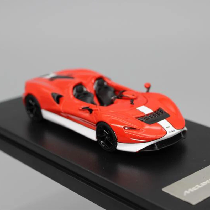 1:64 Modelauto Mclaren Elva Open Type Legering Speelgoed Motorvoertuig Diecast Metal Edition Supercar Modelvoertuig Collectie Decoratie