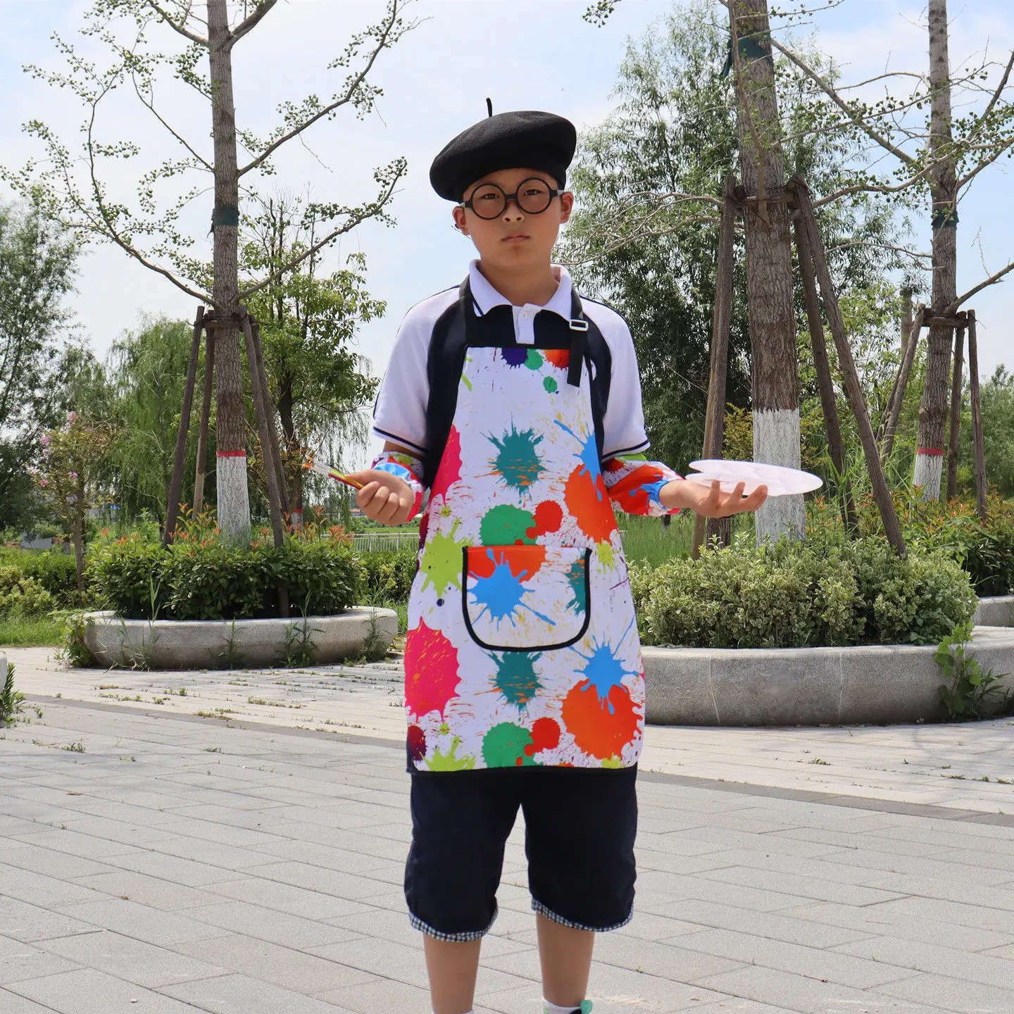 Set da Pittore per Bambini, Costume per Giochi di Ruolo di Halloween, Attività di Cosplay per la Festa dei Bambini e Spettacoli Teatrali