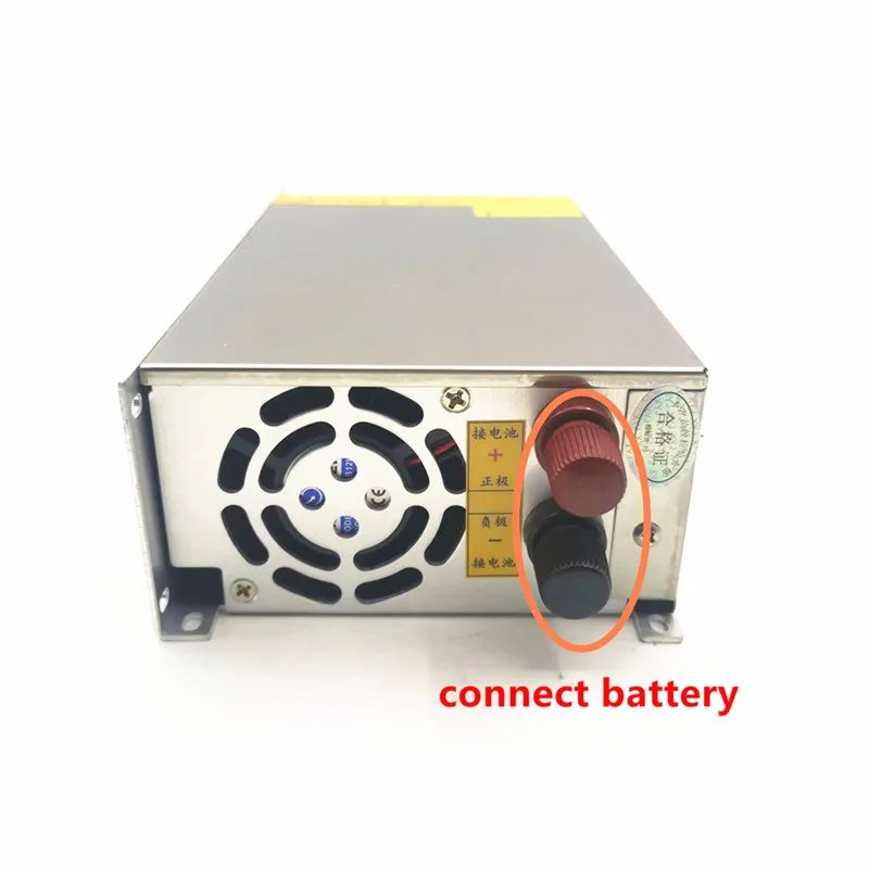 500 واط تيار مستمر 24 فولت 20A تيار مستمر إمدادات الطاقة غير المنقطعة المدخلات 110/220 فولت SMPS بطارية الرصاص الحمضية/بطارية ليثيوم SC-500-24 #4