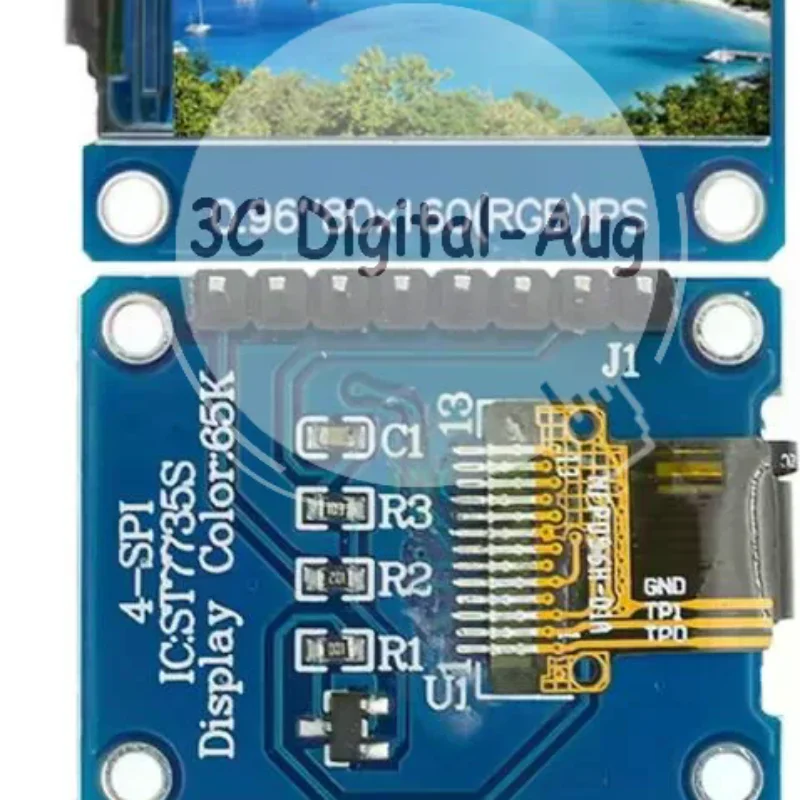

ST7735S 0.96 Inch TFT Display Module 160x80 for Interactive Electronics Projects