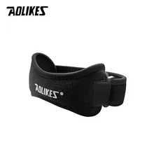 AOLIKES 1PCS Knee Braces for Knee Pain,Patella Knee Support Strap,Adjustable Patellar Tendon Stabilizer Band for Basketball