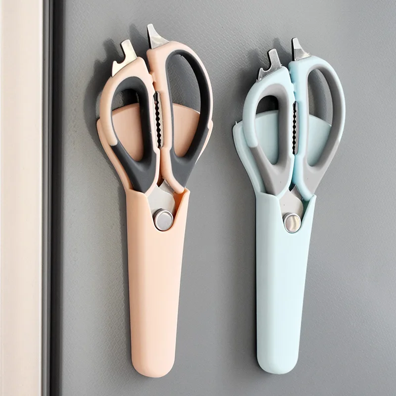 

Household Kitchen Scissors Multifunctional Stainless Steel Strong Chicken Bone Scissors Fish Killing Scissors