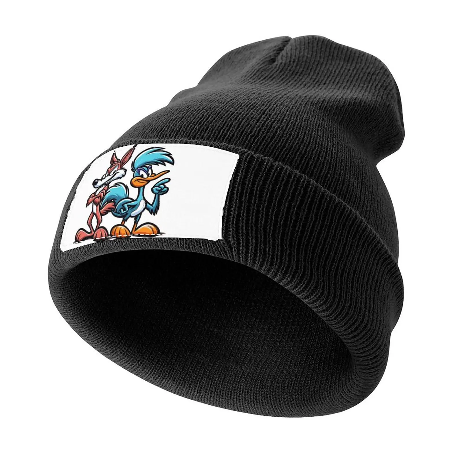 

Road Runner and Coyote Knitted Cap party Hat Icon Elegant Women's Hats Men's