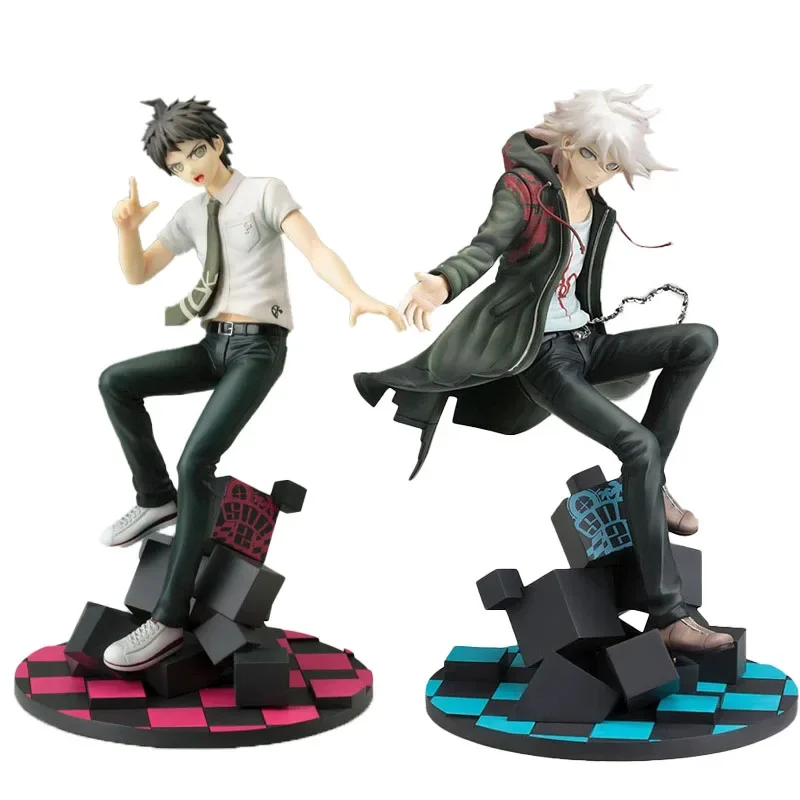 

In Stock Original Kotobukiya ARTFX J Nagito Komaeda Hinata Hajime 10TH Sculpture Game Doll Anime Toys Model 1/8