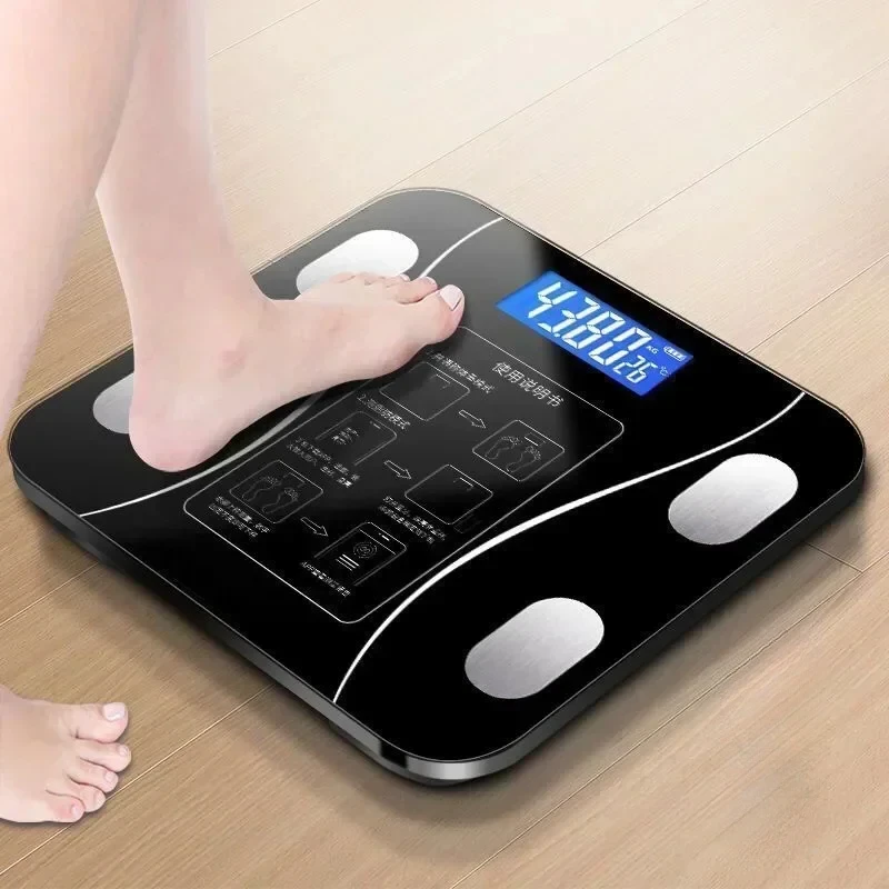 Electronic Scale Bluetooth Weighing Scale Home Charging Healthy Body Scale Weight Scale Bascula Baño