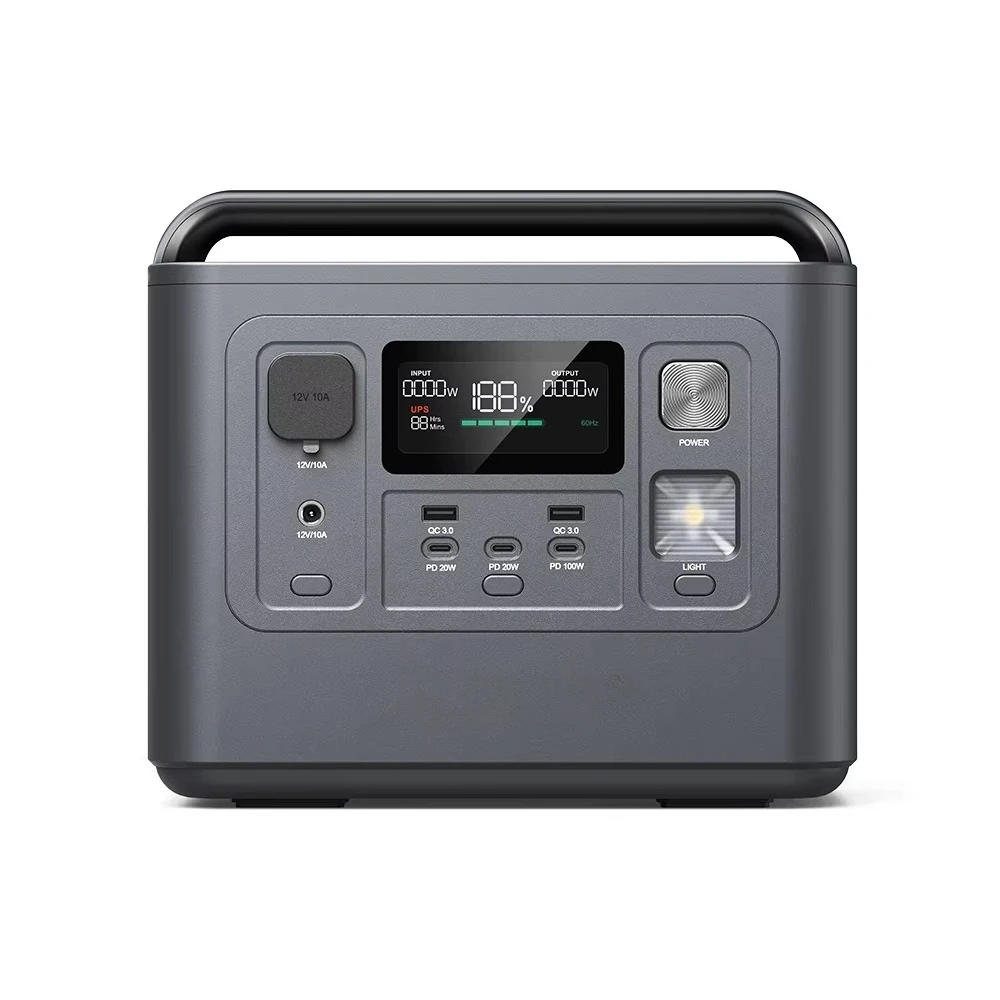 The most powerful solar generator with 200 watts of solar panels Power generation equipment Solar portable outdoor power station