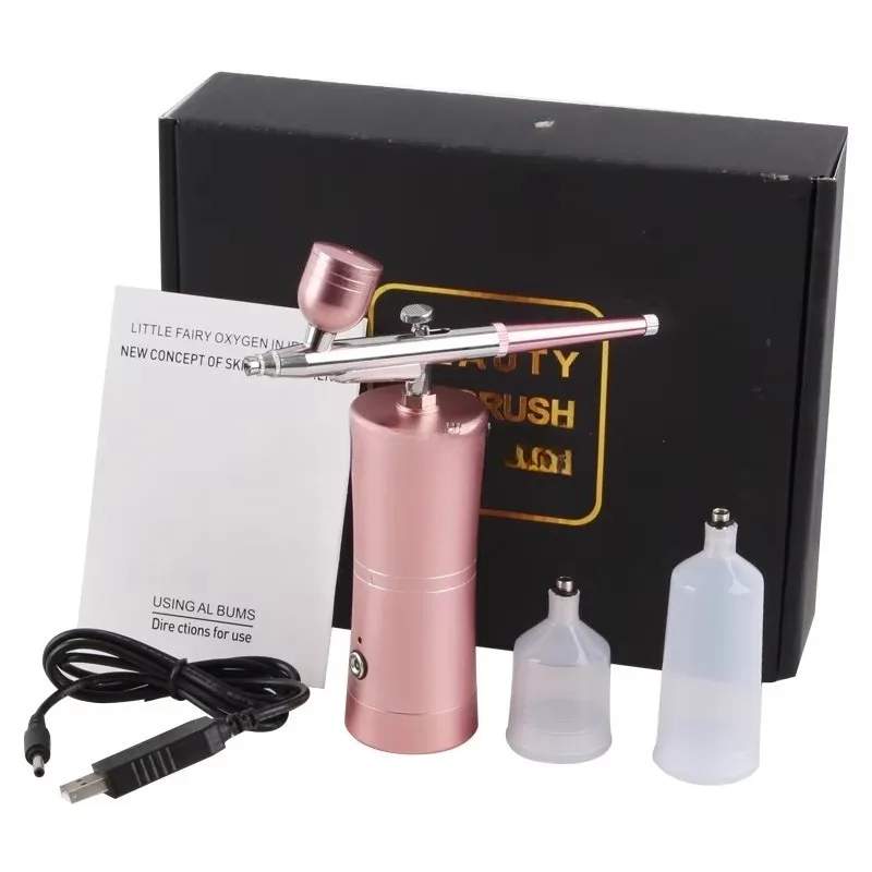 

Hairdresser Printing Spray Gun Hairdresser Portable USB Charging Sprayer Hairdressing Wireless Compressor Spray Gun