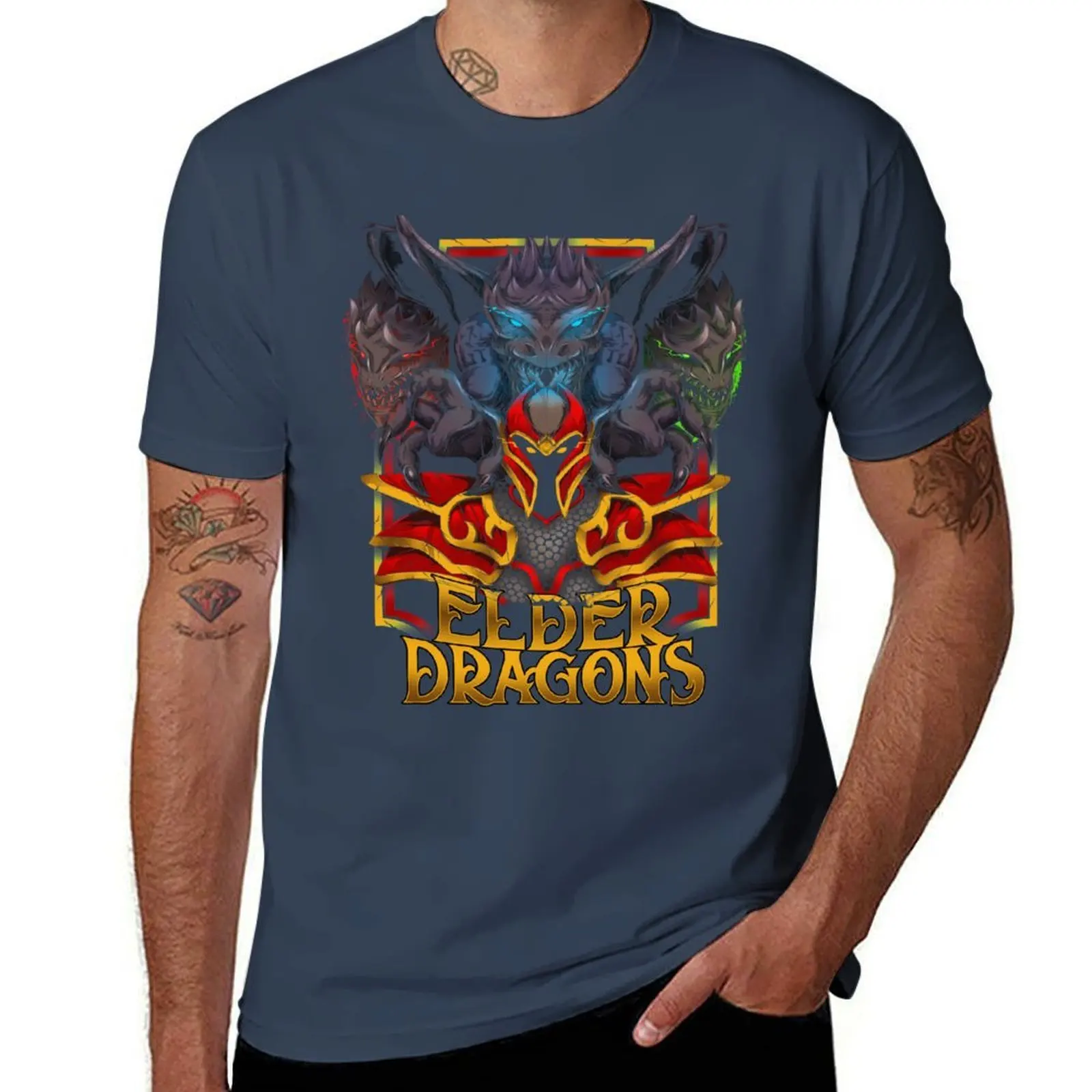 

Dota 2 - Dragon Knight T-Shirt cotton t shirt man t shirt personalised T-Shirt