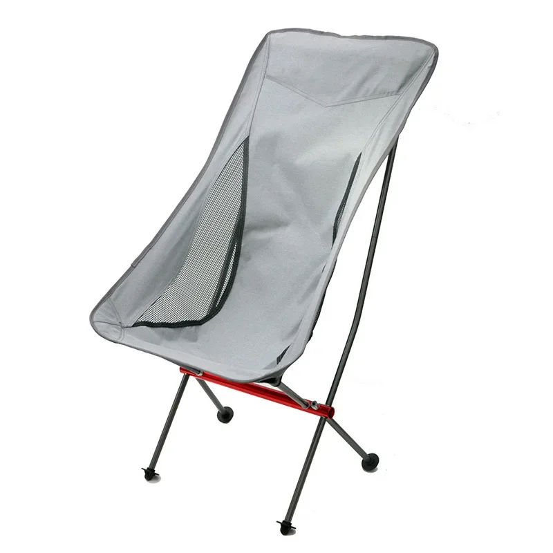 

Outdoor portable aluminium alloy folding camping barbecues moon chair recreational fishing light beach chair