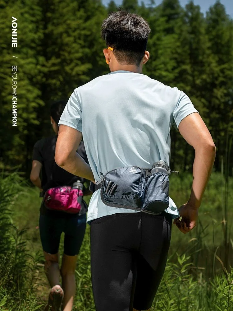 AONIJIE E809 Outdoor Waist Bag Women Men Sports Belt Fanny Pack Can Hold 600ML Bottle For Running Marathon Walking Gym Jogging