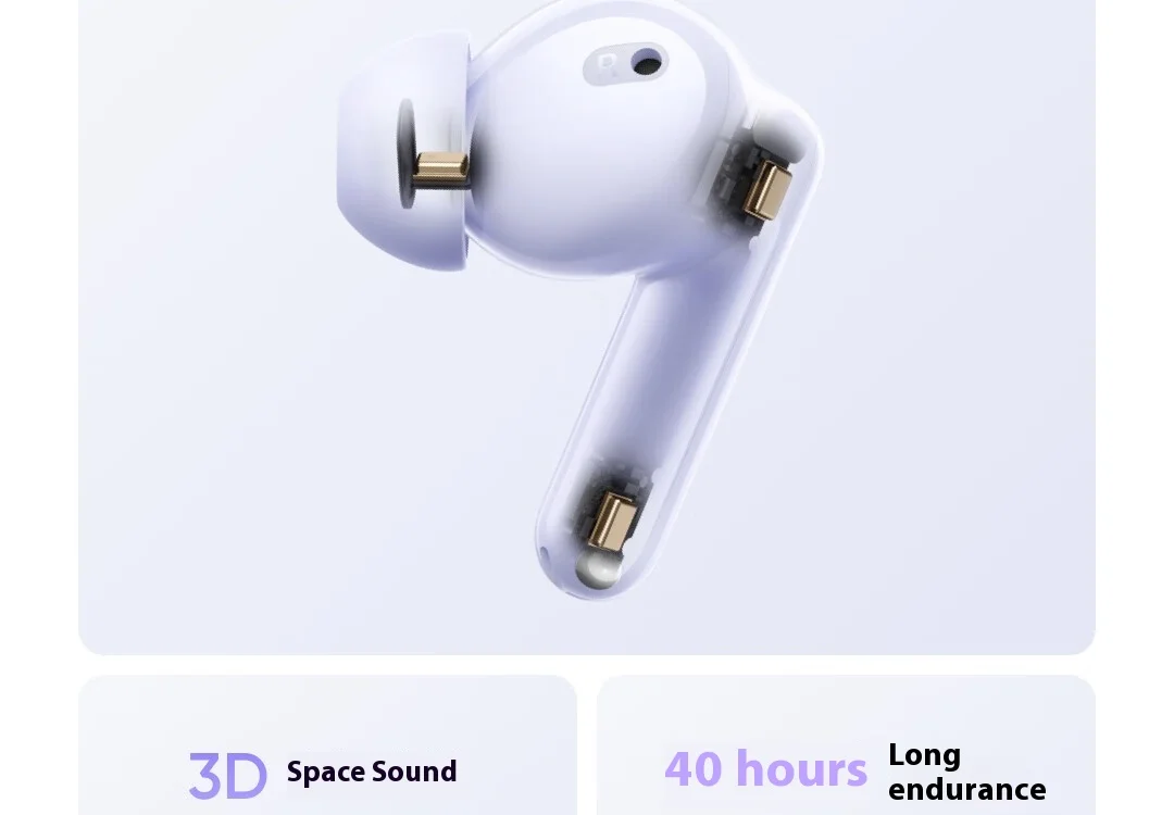 Realme Casque Bluetooth 5.4 T310 Écouteurs Sans Fil - ANC Hybride 46dB, Basses Puissantes 12.4mm, 40H Autonomie, IPX5, Blanc