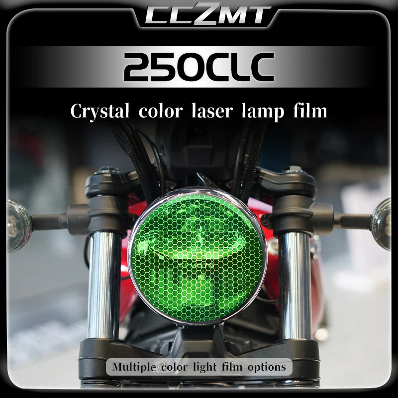 

For CFMOTO 250CL-C 250CL C 250clc clc250 2024 headlight and taillight film protective film honeycomb laser sticker accessories