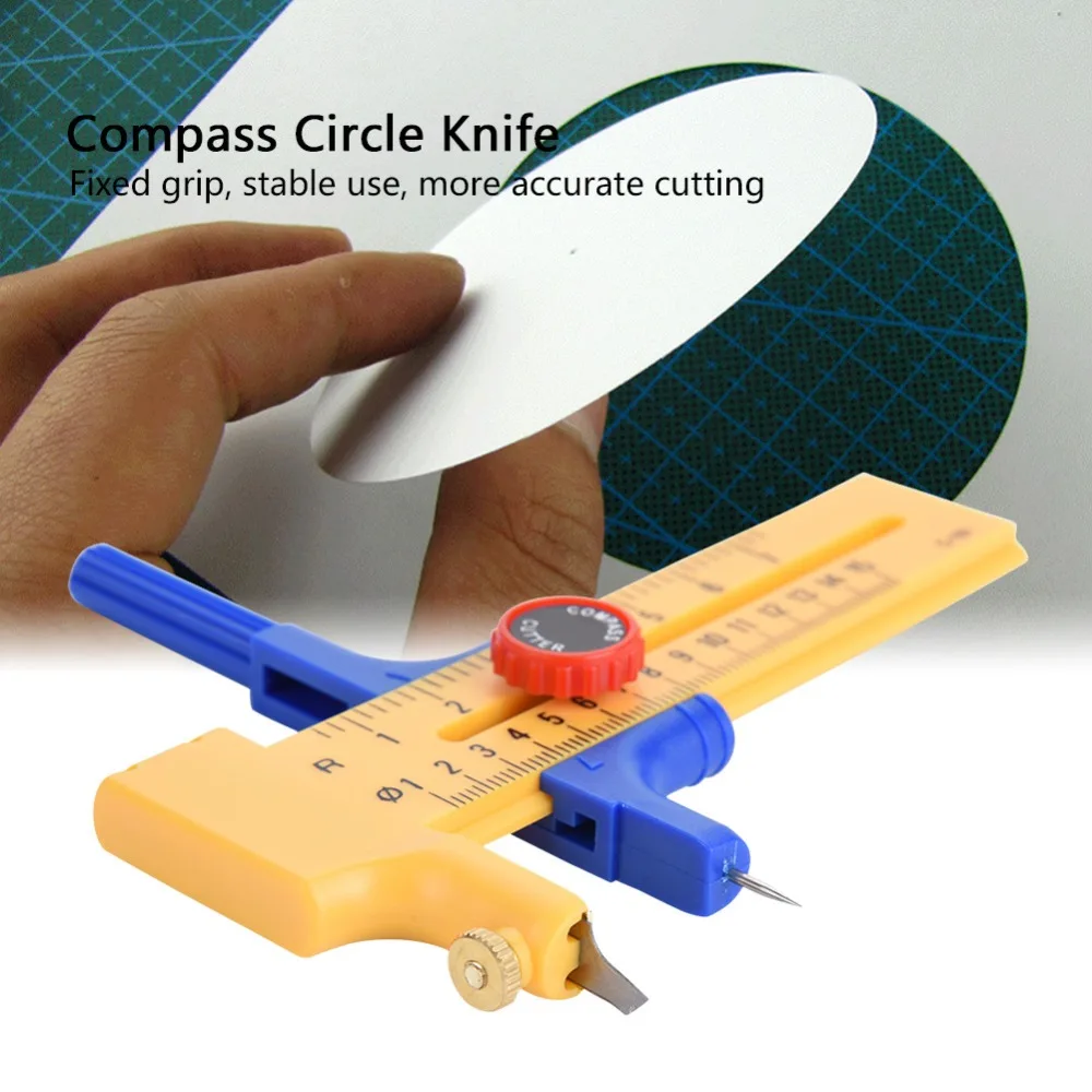 

Art Adjustable Compass Circle Cutter Rotary Circular Rotary Paper Trimmer Circular Cutting Tool Art Craft