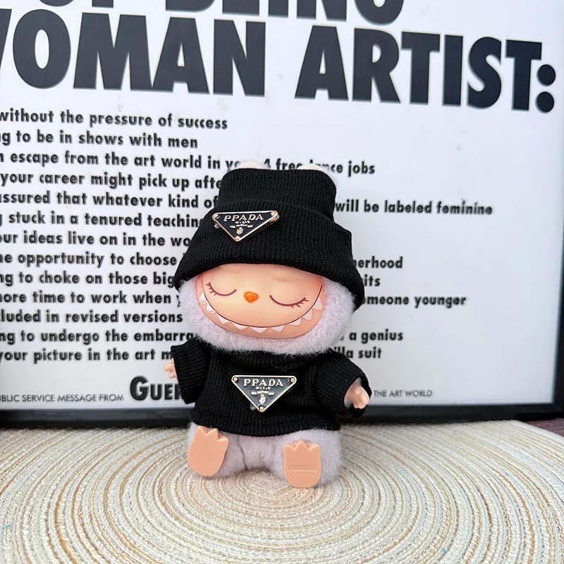 

Only baby clothes no dolls for the first second and third generations of Labubu clothing trendy elegant and sporty sets