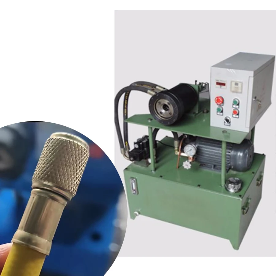 Fully Automatic Buckle Pressure Flexible Shaft Buckle Press Machine Bathroom Pipe Pressing Machine Pipe Machine Equipment