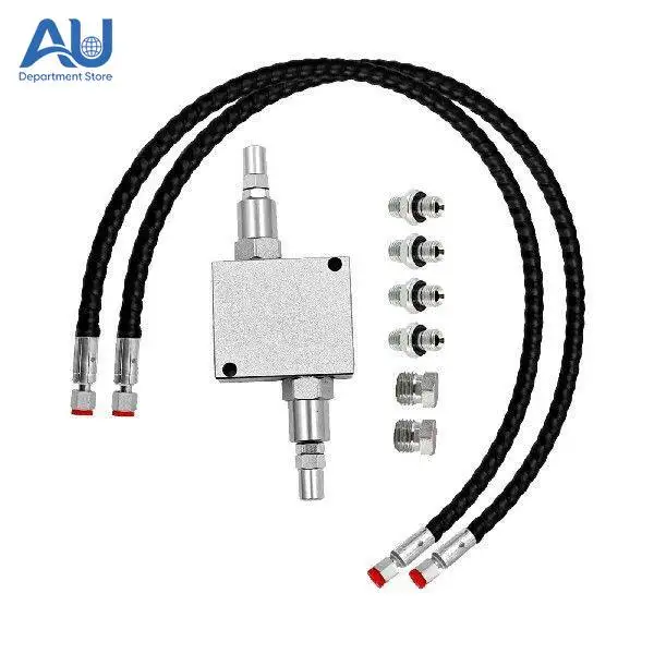 Mini Excavator Hydraulic Spare Cushion Valve Kit Durable Steel Valve Professional Vehicle Accessory for Construction