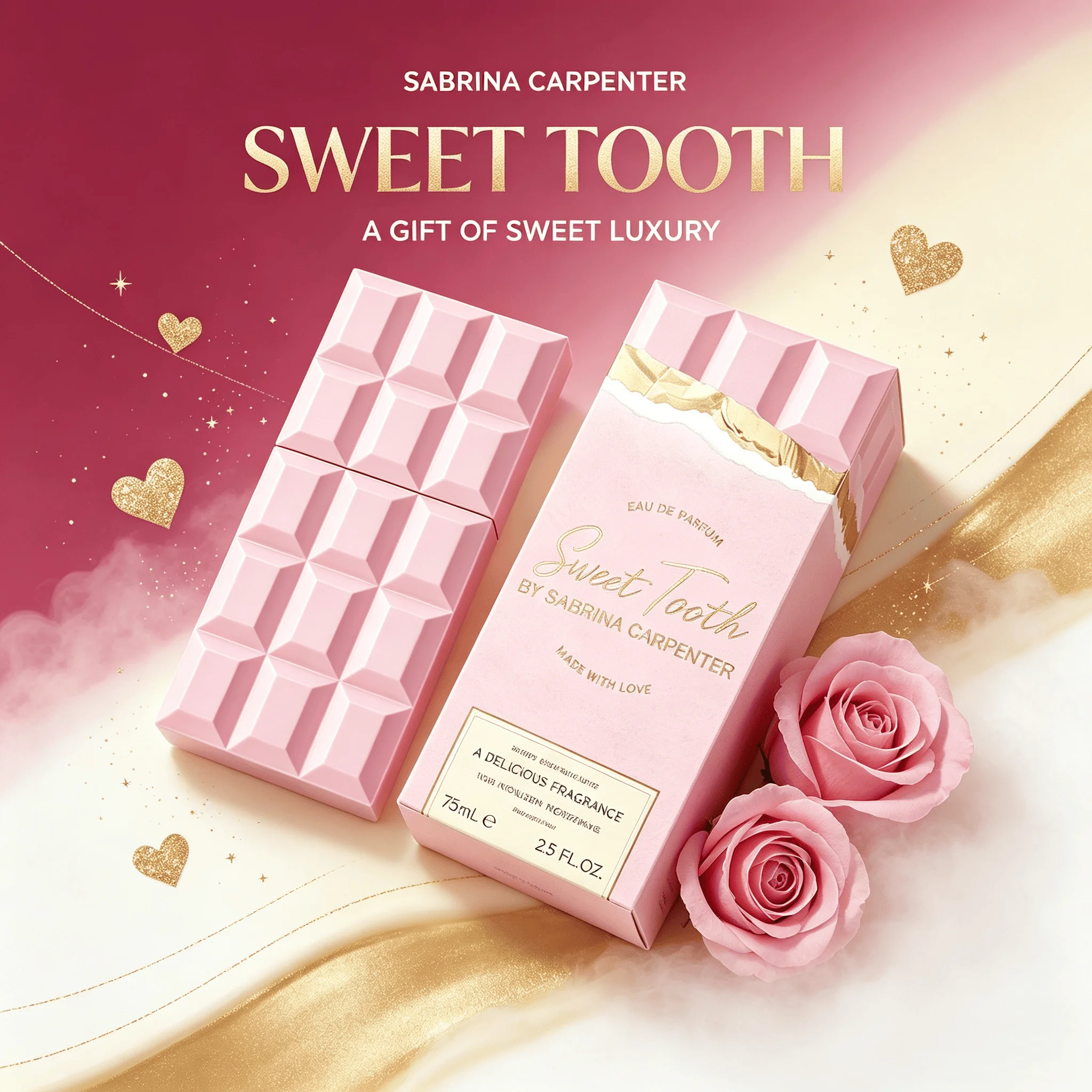

Sabrina Carpenter Eau de Parfum - Sweet Tooth Sweet and gentle cuisine with a touch of girlishness and healing, making it an excellent choice for dates and afternoon tea
