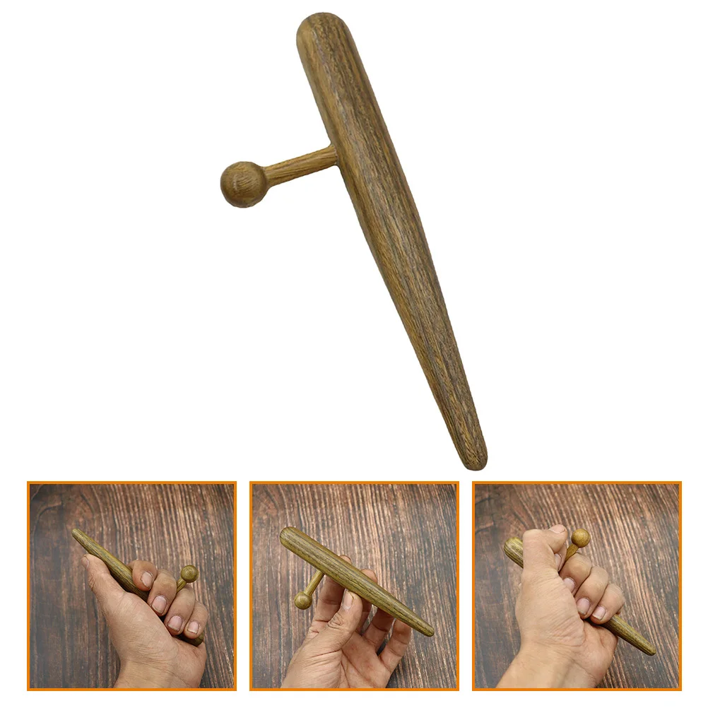 

Reflexology Stick Acupoint Massage Tool Natural Wood Face Body Massage Wand Handheld Multipurpose Massaging Stick for Relief