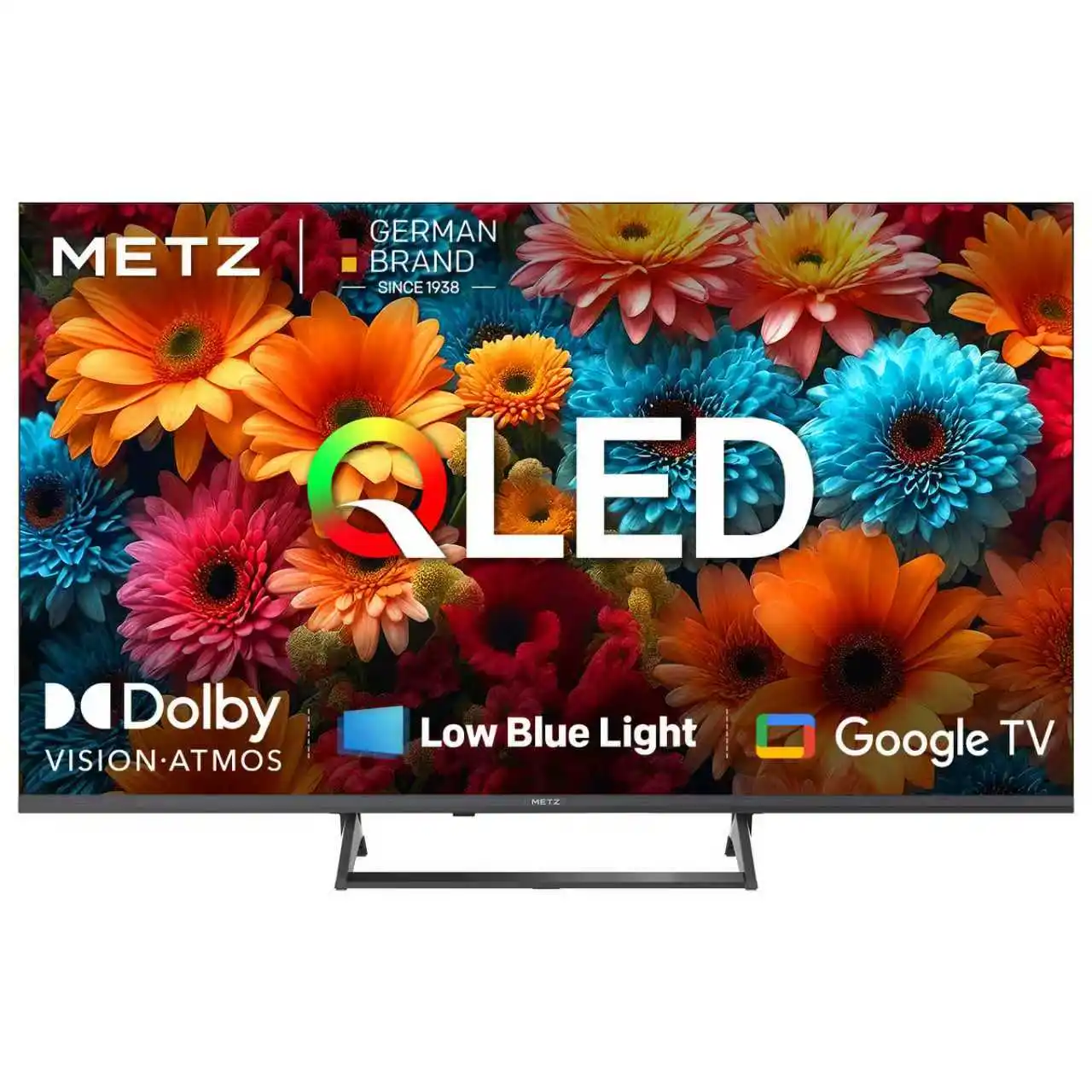 تلفزيون Metz Mqf7500Z Qled Pro Google Tv |     120 هرتز Hsr، Memc، Eyecare 5.0، Hdr10+، Dolby Vision، Dolby Atmos، التحكم الصوتي