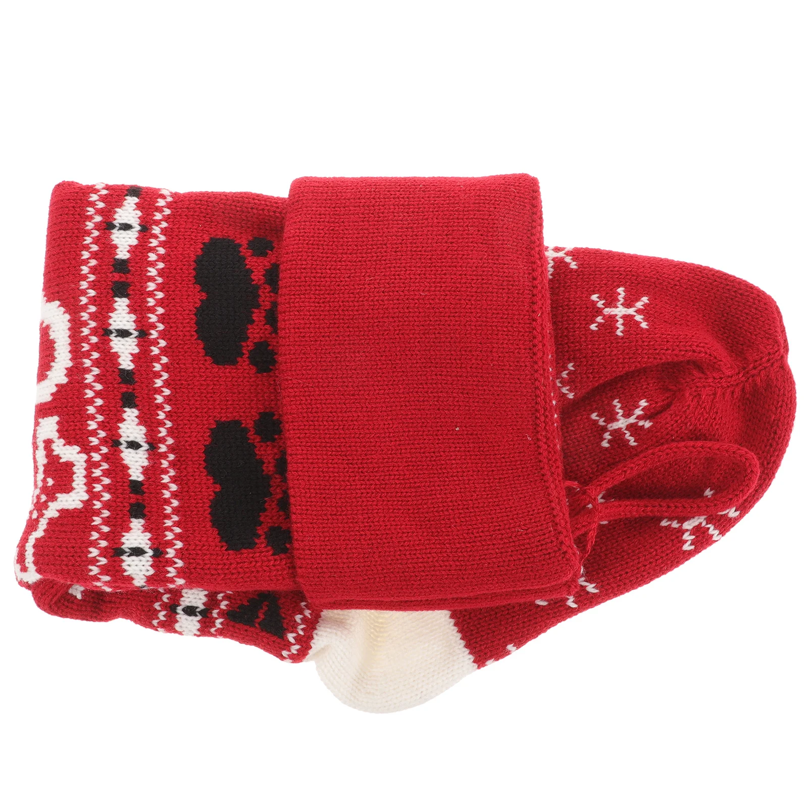 

Christmas Stocking Hanging Fabric Decorative Gift Bag Xmas Tree Stocking Candy Holder Festive Ornament Xmas Stockings