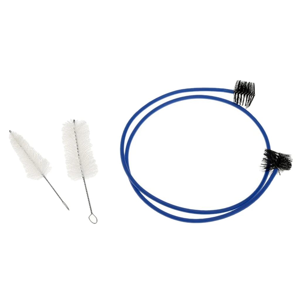Trumpet Brushes Set Multiple Size Cleaning Tools Kit with Nylon Material for Brass Instrument Repair and Upkeep