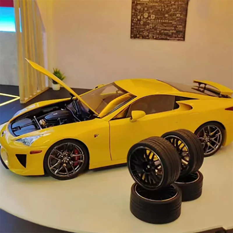 well 1:18 LFA Street Edition Alloy Simulation Car Model Wheel Set Collection